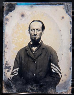 Tintype of Charles Smith uncased