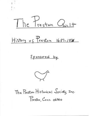 The Preston Quilt description