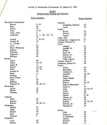 Coll. 001 Fold. 012 Doc. 002 p. 001 Preston Early Homes and Families