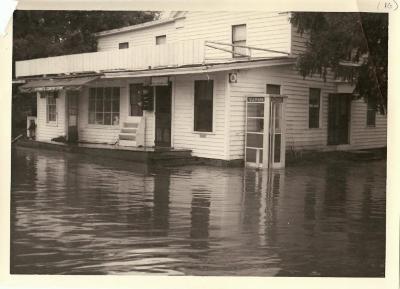 Photograph: Wilton Flood, 1955