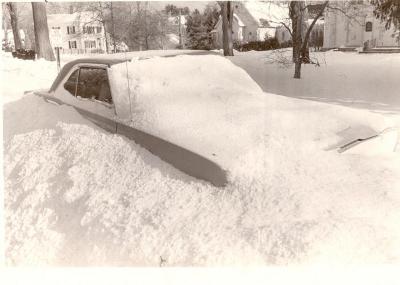 Car Snowed In