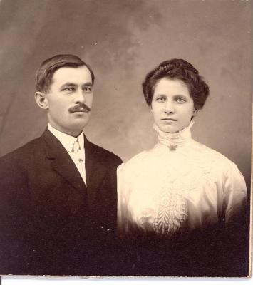 Julius and Mary Halasz portrait 
