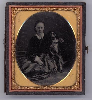 Kate Sherman with Dog