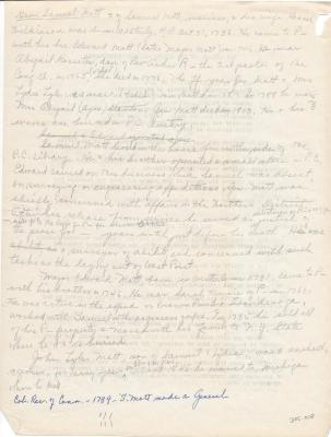 Brief Biographies of Mott Family Members
