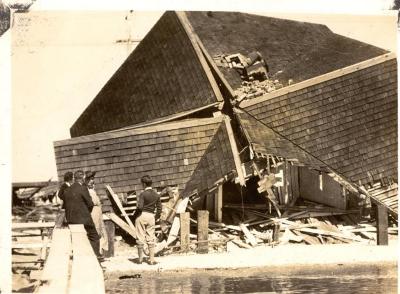 Hurricane of 1938 - Destroyed Home