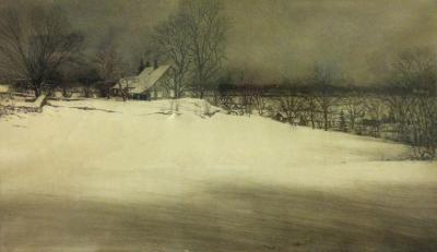 Driftway, Evening, 1933
