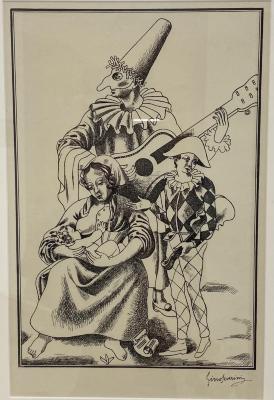 Die Familie des Harlekin