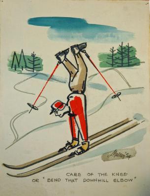Care of the Knee or "Bend that Downhill Elbow"
