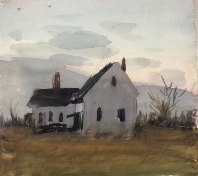 Barn at Dusk