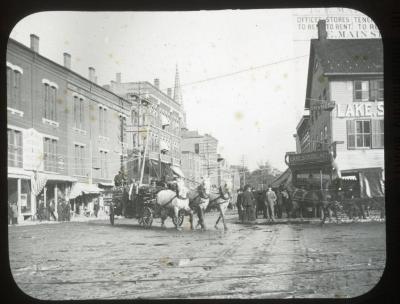 View of East Main Street; Waterbury, CT