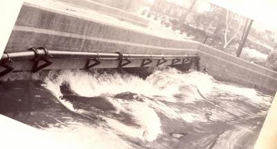 1979 Flood, Harbor Road at Tidemill