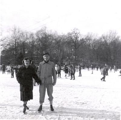 Jane and Stan Mayba at Jennings Pond