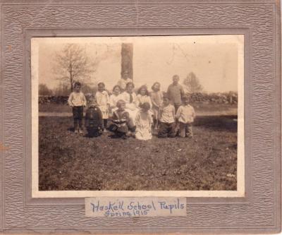 Haskell School pupils, Spring 1915