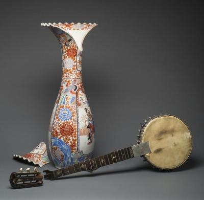 Instrument: Banjo owned by Nancy Fish Barnum, 1888