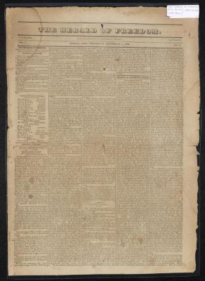 Newspaper: Herald of Freedom, Vol. I, No. 47, September 5, 1832