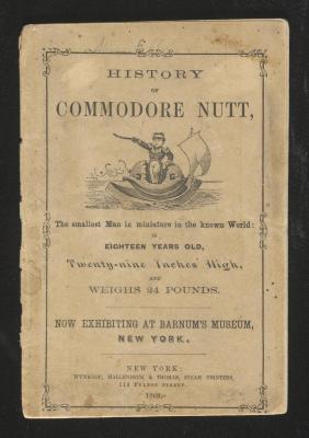 Booklet: "History of Commodore Nutt"