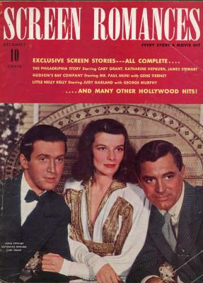Screen Romances Magazine December 1940