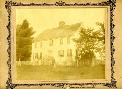 Home of Oliver and Jane Hayden, East Granby, CT, ca.1880