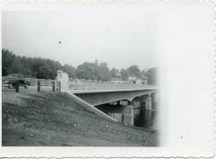 New Highway Bridge over the Farmington River, Poquonock, 1953