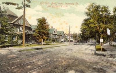 Fairfield Ave., from Norman St., Bridgeport, Conn.