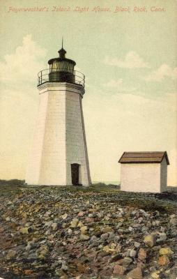 Fayerweather's Island Light House, Black Rock, Conn.