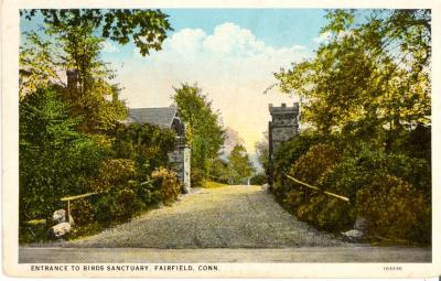 Entrance to Birds Sanctuary. Fairfield