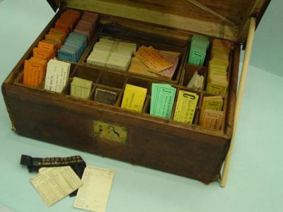 Train Conductor’s Ticket Box