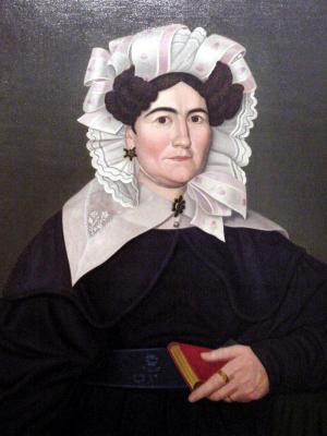 Portrait of Woman with Ruffled Cap