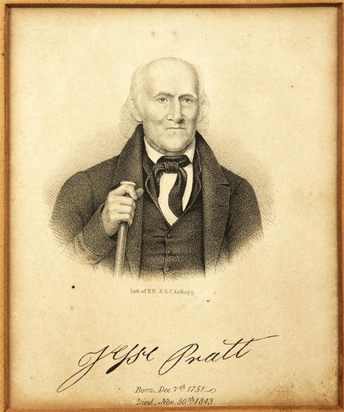 Jesse Pratt lithograph