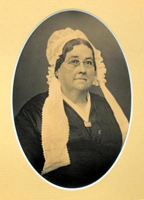 Photograph - Framed Oval Photo of Chloe S. Bushnell